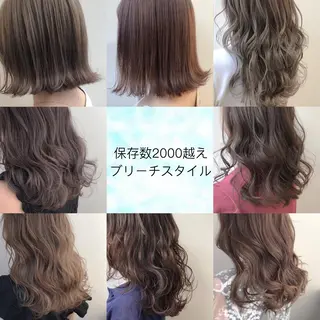 ミディアム カラー 【透明感、艶髪】西村 有司のヘアスタイル