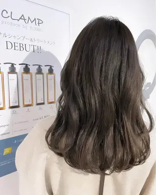 セミロング カラー 🍊新宿南口🍊 ERINAのヘアスタイル
