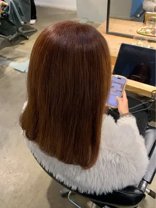 カラー 西村 颯世のヘアスタイル