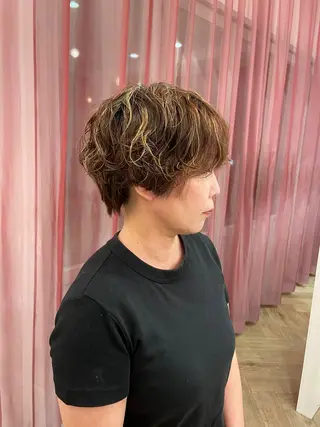 ショート 江藤 結奈のヘアスタイル