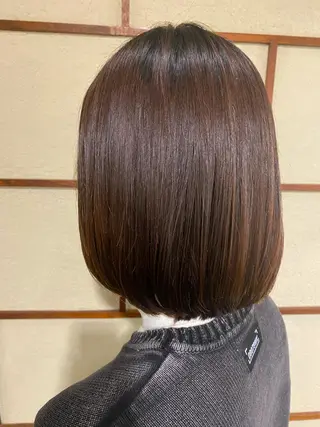 ミディアム 白井 雅美のヘアスタイル