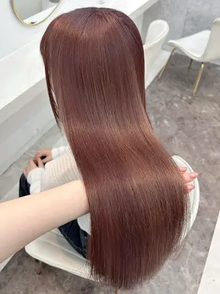 ロング 🖤みらい🖤 透明感カラー/カットのヘアスタイル