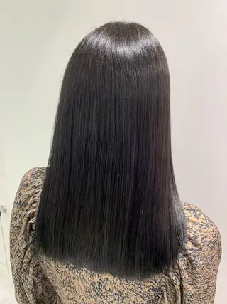 セミロング 🪞透明感カラー🫧 縮毛矯正🥇かずきのヘアスタイル