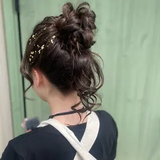 ロング ヘアアレンジ 大谷若葉/ ヘアーレクスアリーのヘアスタイル