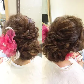 ヘアアレンジ brille ~eyelash~のヘアスタイル