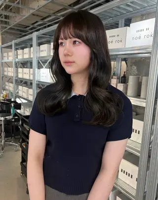 セミロング カラー ダブルカラー/レイヤ ーカット 🤍ゆきなのヘアスタイル