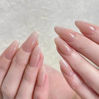 ネイル By moonネイル 🌷ワンホン/韓国風のネイルデザイン