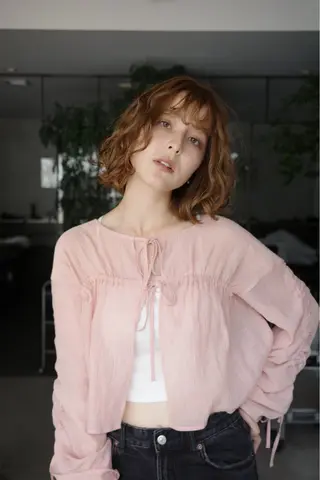 ショート パーマ 🌀渋谷メンズヘア 🌀河野瑠太のヘアスタイル