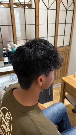 ショート 似合わせ 顔周りYUUGAのヘアスタイル