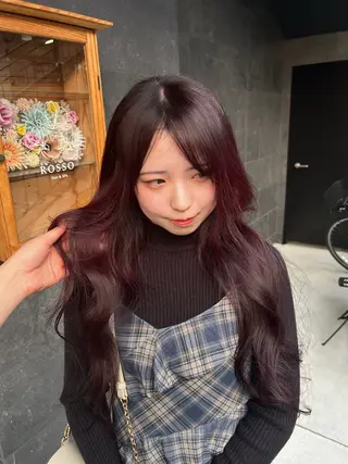 ロング カラー yuumi／透明感 カラー♩のヘアスタイル