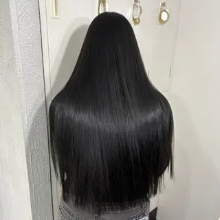ロング カラー 女性艶髪マンツーマン YUKIのヘアスタイル