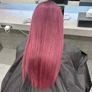 カラー Yoshiいろあそび 八王子/ハイトーンのヘアスタイル