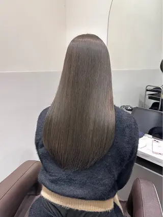 ロング カラー 矢野 晃平のヘアスタイル