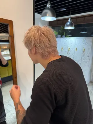 メンズ 小林 翼のヘアスタイル