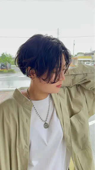 ショート パーマ 石倉 真のヘアスタイル