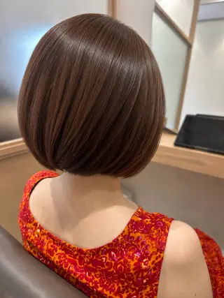 ショート カラー 久木原 ゆりのヘアスタイル