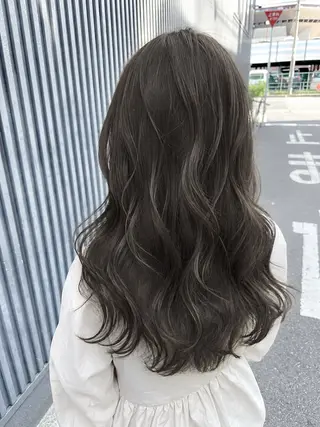 セミロング カラー BOXmico. 南堀江 宇都宮のヘアスタイル