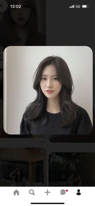 ロング 韓国好き🇰🇷 美容師MIKUのヘアスタイル