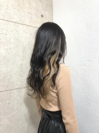 ロング カラー 1日1名様限定 予約可能のヘアスタイル