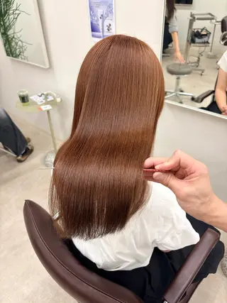 セミロング カラー ヘアアレンジ 2ヶ月も綺麗に /星野六三四のヘアスタイル