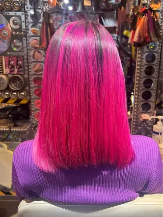 ミディアム カラー KOYA ｺﾔのヘアスタイル