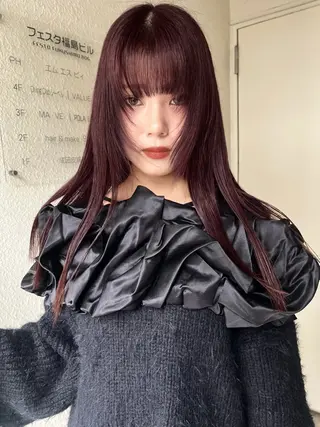 カラー sliver ・siki /YUIのヘアスタイル