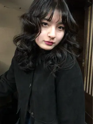 ミディアム カラー ⭐︎ akariのヘアスタイル