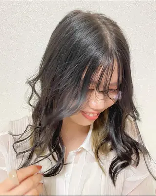 セミロング このみ/透明感カラー /ヘアアレンジ🫧のヘアスタイル