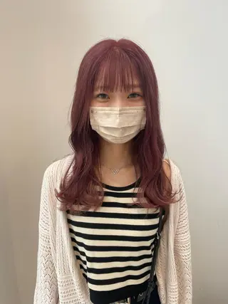 ミディアム minatsu 東京の技術を京都でのヘアスタイル