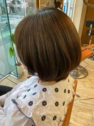 ショート waRin syamp&headのヘアスタイル