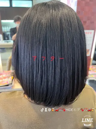 ミディアム パーマ 織田 英之のヘアスタイル