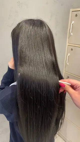 ロング 増田 実桜のヘアスタイル