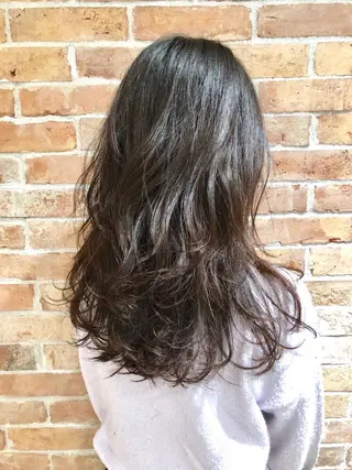 セミロング カット無料/髪質改善 髪質根本改善/艶髪のヘアスタイル