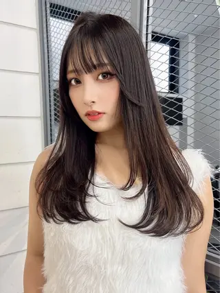 ロング カラー 似合わせレイヤー 髪質改善/柴木琴愛のヘアスタイル