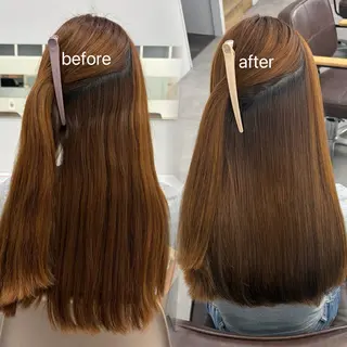 ロング 🎀miyu🎀 カラー/縮毛矯正のヘアスタイル