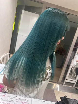 ロング カラー デザインカラー🎨 下北沢 / 磯部のヘアスタイル