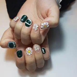 ネイル 平尾駅前/持込み専門 /owlnailのネイルデザイン