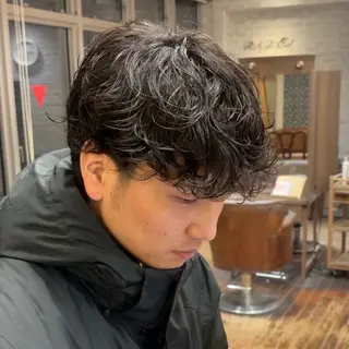 パーマ メンズ 【メンズ特化美容師】 RYO/梅田のヘアスタイル