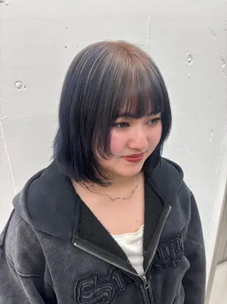 ミディアム カラー 🫧‪Ameri🫧 Emma ecoleのヘアスタイル