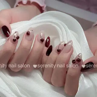 ネイル 🌻ハサミ ✂️のネイルデザイン