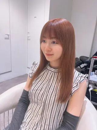 セミロング カラー 💎透明感カラー特化 💎TAISEIのヘアスタイル