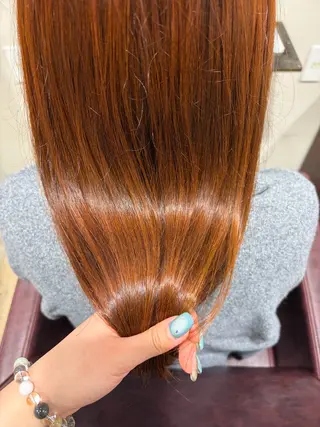 カラー 淡色┊︎ナチュラル 🧁奈那美🧁*.゜のヘアスタイル