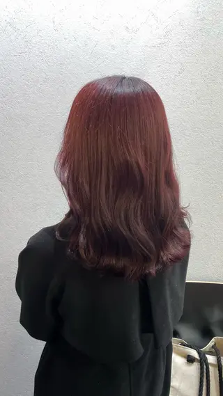 ミディアム 🪐海外hair/パ ーマ/暖色/ミミ🌼のヘアスタイル