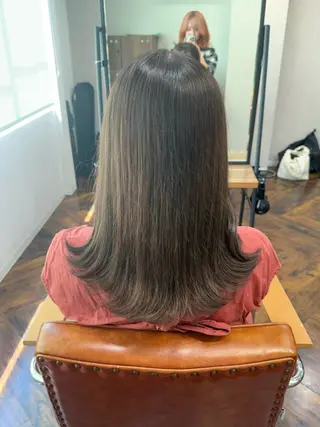 カラー 🍒暖色🍒髪質 改善_yura🐰のヘアスタイル