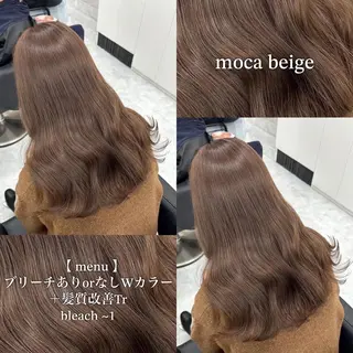 カラー 🩶透明感ダブル カラー🩶 maoのヘアスタイル