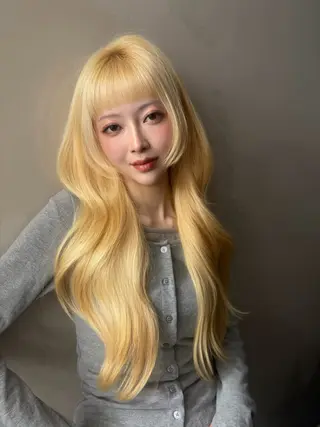 ロング カラー CORE よしえのヘアスタイル