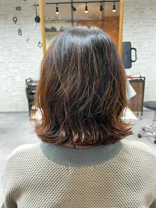パーマ 美容室and-B たくやのヘアスタイル