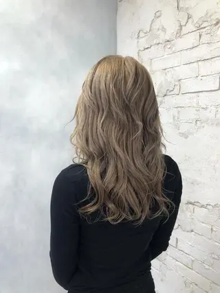 セミロング カラー welring hair salonのヘアスタイル