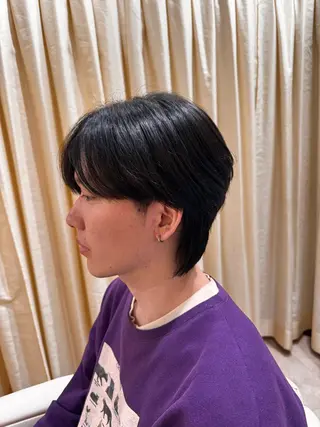 ショート カラー メンズ 澤井 佑果のヘアスタイル