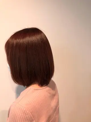 ミディアム カラー hair care ACRO店長 谷のヘアスタイル